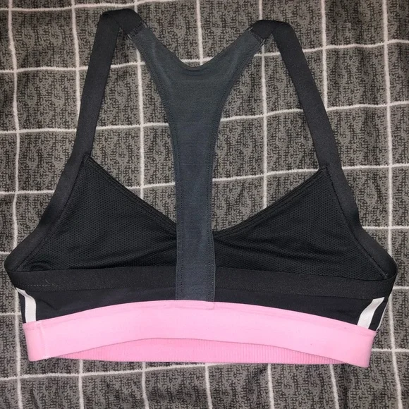 Adidas Women’s All Me 3 Stripes Sports Bra - Picture 7 of 7
